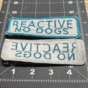 Unfinished Reactive Dog Patches